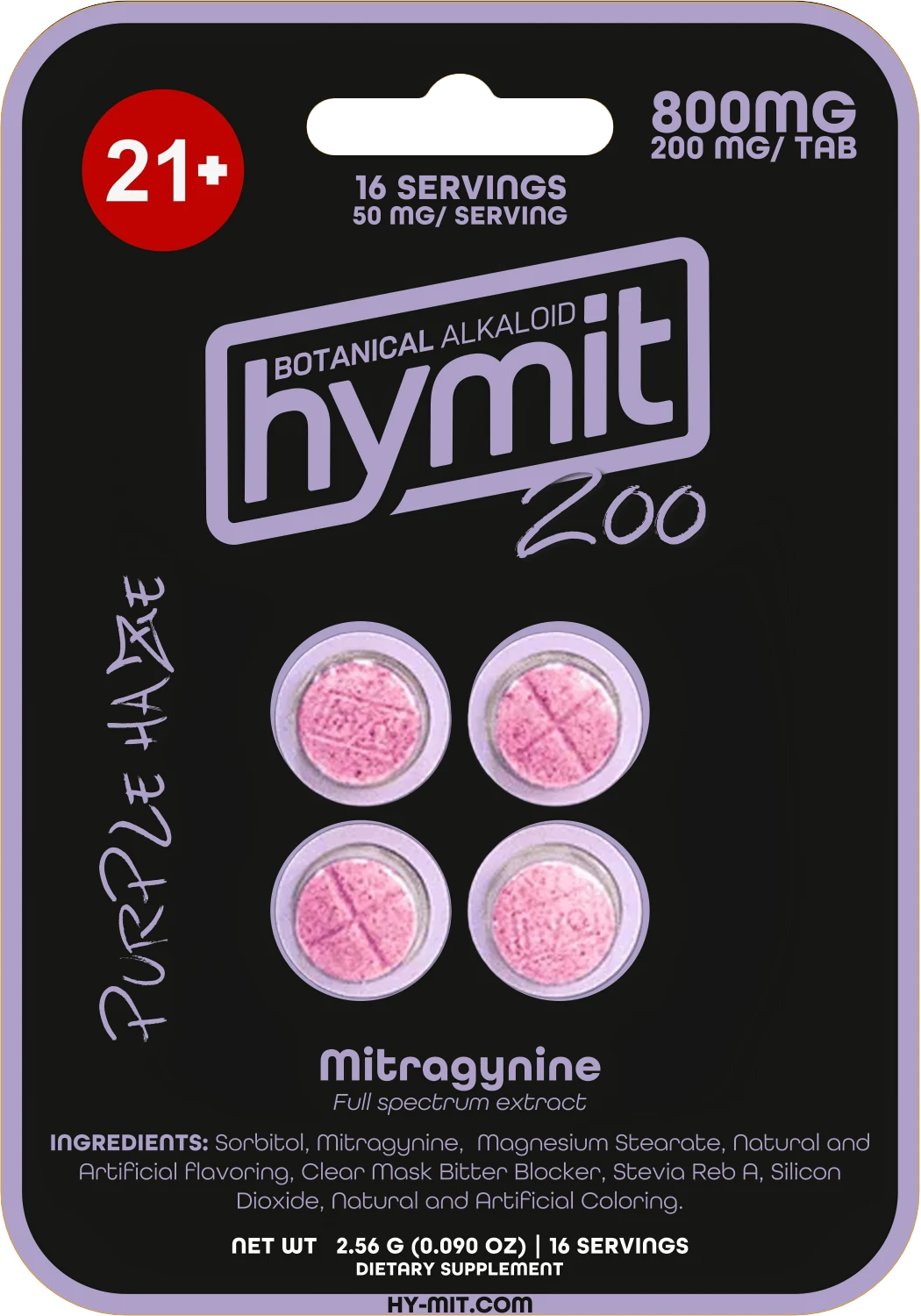 Hymit 200 Purple Haze pack